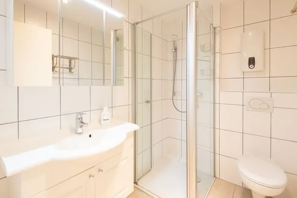 Badezimmer  Strandlust im Haus Cäcilia