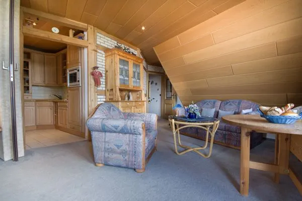 Meeresbrandung FeWo 36 Duhnen - Wohnzimmer