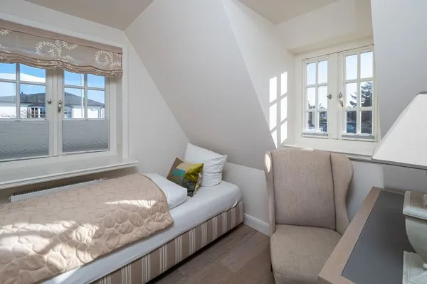 Schlafzimmer  Das Reet Strandhaus