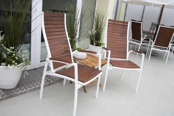 Haus Nordseebrandung FeWo A2.5 Sahlenburg - Balkon