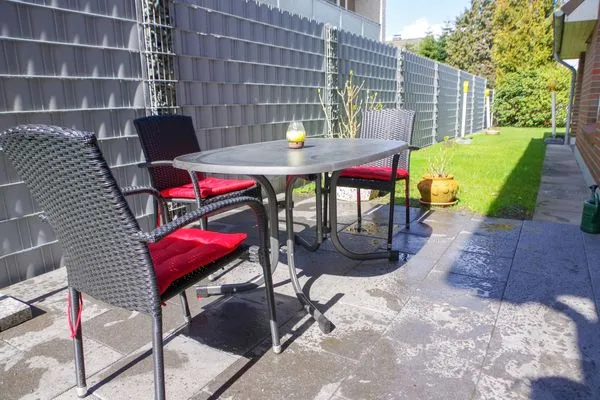 Nige Ooge FeWo 2 Sahlenburg - Terrasse