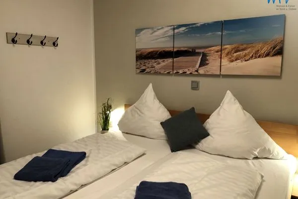 Schlafzimmer Villa Vivaldi Ferienwohnung 2