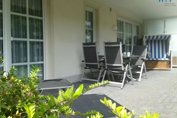 Terrasse Villa Vivaldi Ferienwohnung 2