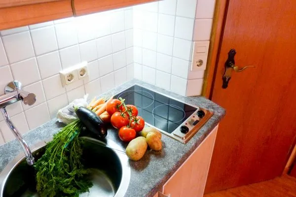 Küche / Küchenzeile Haus *Üüs Aran* Ferienwohnung *Üüs Aran 5*