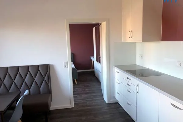 Wohnzimmer Haus Seemöwe Ferienwohnung Nordstrand