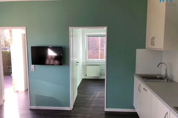 Küche / Küchenzeile Haus Seemöwe Ferienwohnung Südstrand