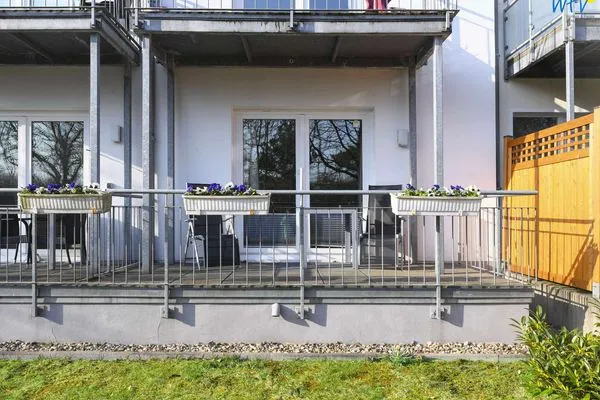 Balkon Haus Bahnhofstraße 11a Ferienwohnung "Kleine Inselliebe"