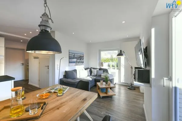 Wohnzimmer Sonnenhaus Ferienwohnung 1 und 2