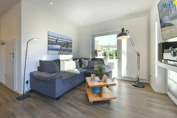 Wohnzimmer Sonnenhaus Ferienwohnung 1 und 2