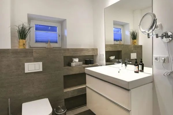 Badezimmer Sonnenhaus Ferienwohnung 1 und 2