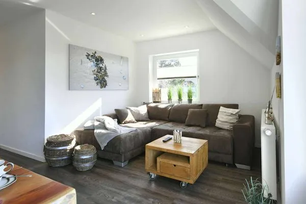 Wohnzimmer Sonnenhaus Ferienwohnung 1 und 2