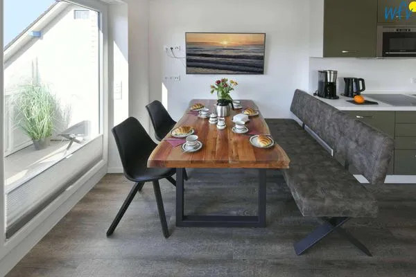 Wohnzimmer Sonnenhaus Ferienwohnung 1 und 2