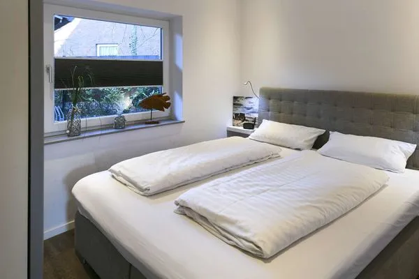Schlafzimmer Sonnenhaus Ferienwohnung 1