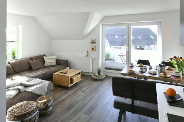 Wohnzimmer Sonnenhaus Ferienwohnung 2