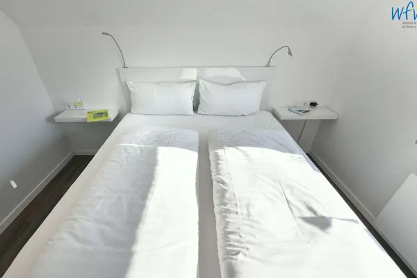 Schlafzimmer Sonnenhaus Ferienwohnung 2