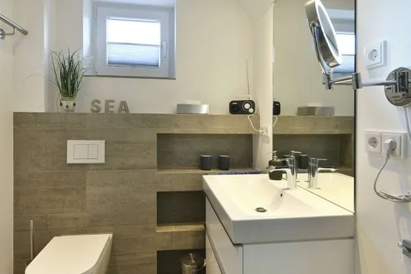 Badezimmer Sonnenhaus Ferienwohnung 2