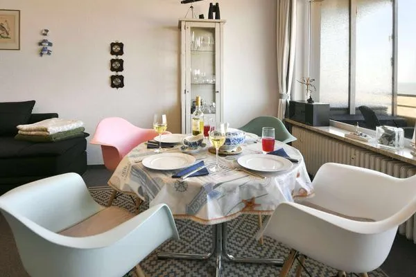 Wohnzimmer Dünenschlösschen Ferienwohnung 10