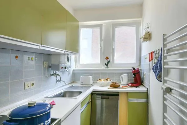 Küche / Küchenzeile Dünenschlösschen Ferienwohnung 10