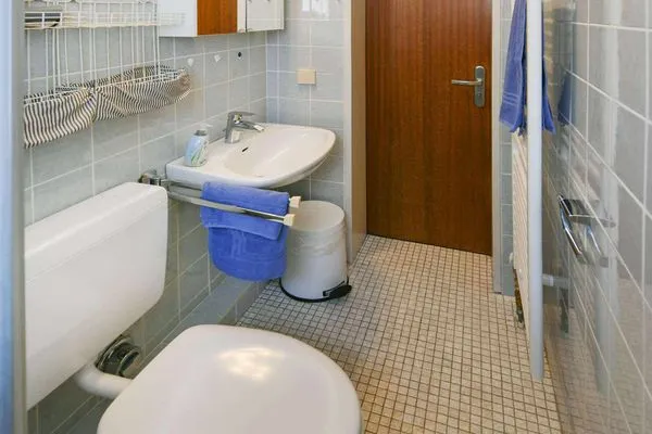 Badezimmer Dünenschlösschen Ferienwohnung 10