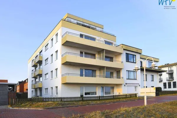 Hauptansicht Dünenschlösschen Ferienwohnung 10