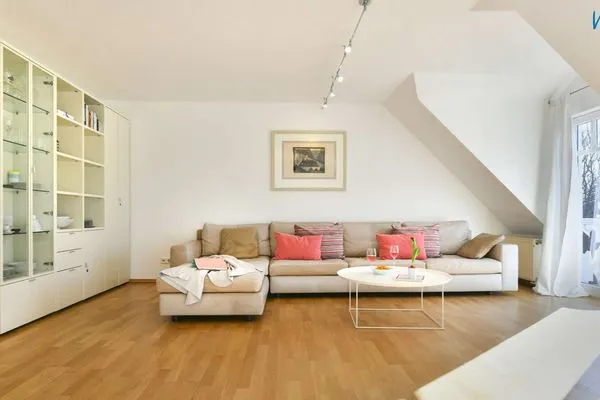 Wohnzimmer Villa Nautilus Ferienwohnung Marilena