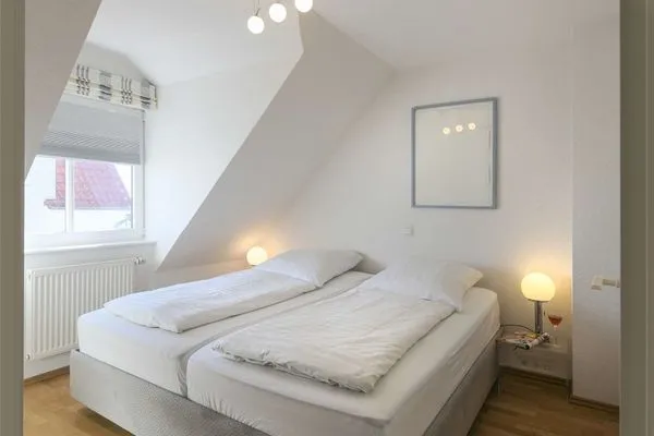 Schlafzimmer Villa Nautilus Ferienwohnung Marilena