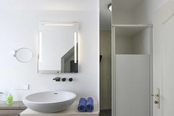 Badezimmer Villa Nautilus Ferienwohnung Marilena