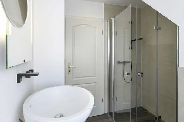 Badezimmer Villa Nautilus Ferienwohnung Marilena