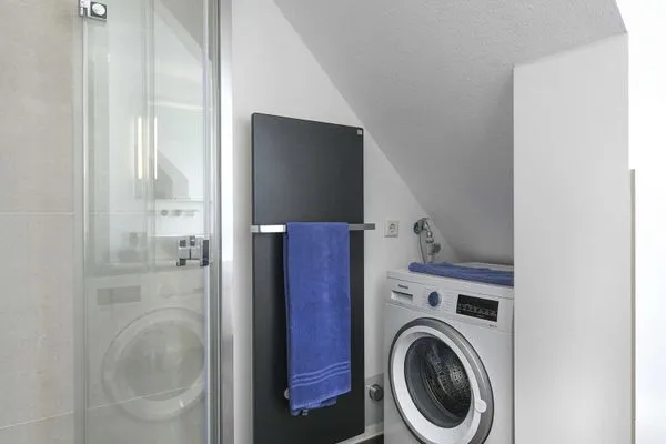 Badezimmer Villa Nautilus Ferienwohnung Marilena