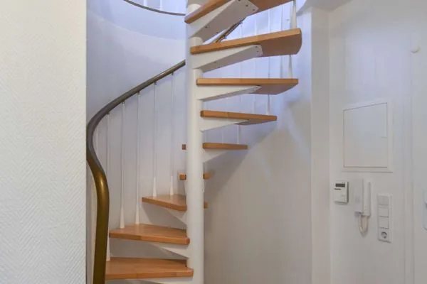 Treppe Villa Nautilus Ferienwohnung Marilena