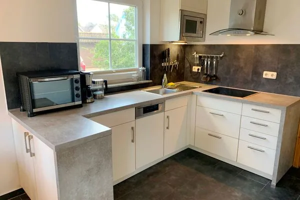 offene Küche  Strandhaus Pilgrim