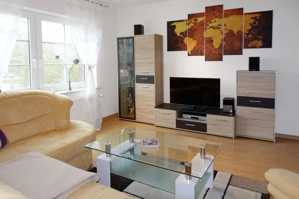 Living room Ferienanlage Pfeiffer FeWo Windrose