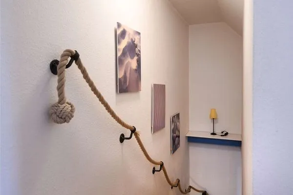 Flur / Treppe Familienhaus im Dorfgroden 27 Ferienwohnung Kompass