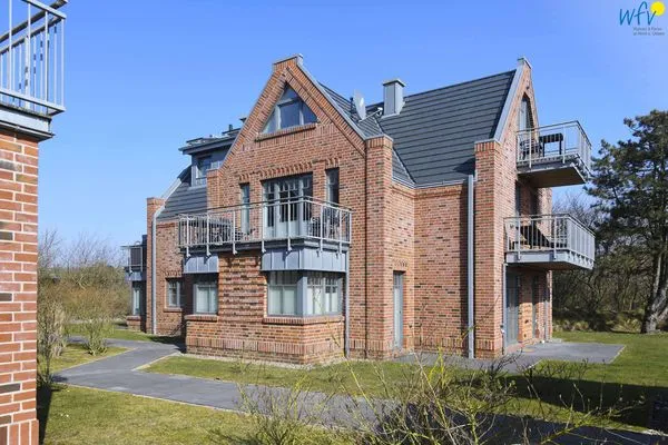 Hauptansicht Bootshaus in den Dünen - 5 Ferienwohnung Dünengeflüster