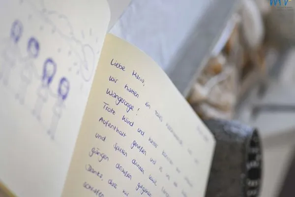 Auszug aus dem Gästebuch Bootshaus in den Dünen - 5 Ferienwohnung 4