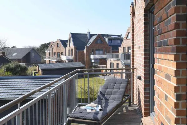 Balkon Bootshaus in den Dünen - 5 Ferienwohnung 4
