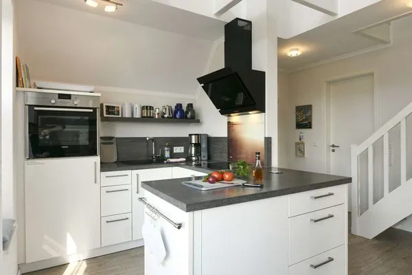 Küche / Küchenzeile Bootshaus in den Dünen - 5 Ferienwohnung 4