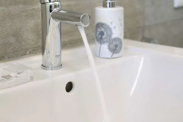 Badezimmer Bootshaus in den Dünen - 5 Ferienwohnung 4