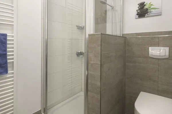 Badezimmer Bootshaus in den Dünen - 5 Ferienwohnung 4