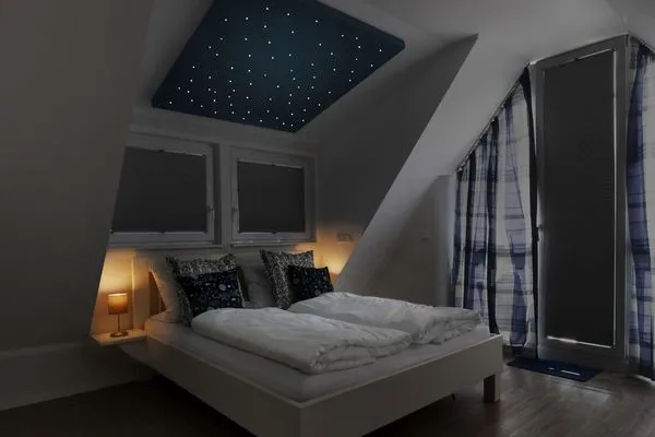 Schlafzimmer Bootshaus in den Dünen - 5 Ferienwohnung 4