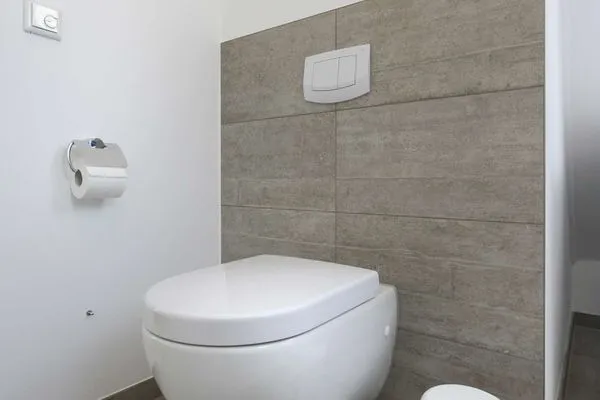 Badezimmer Bootshaus in den Dünen - 5 Ferienwohnung 4