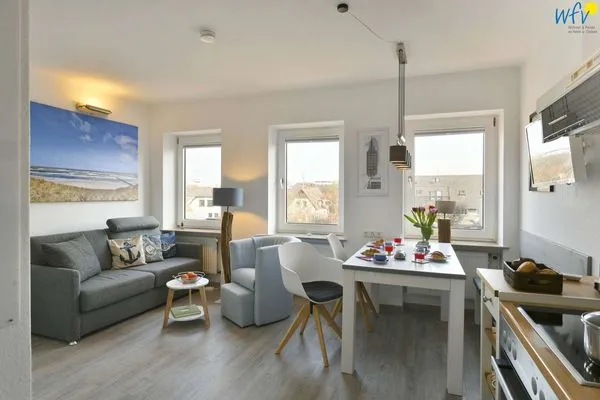 Wohnzimmer Haus Solaris Ferienwohnung Westblick