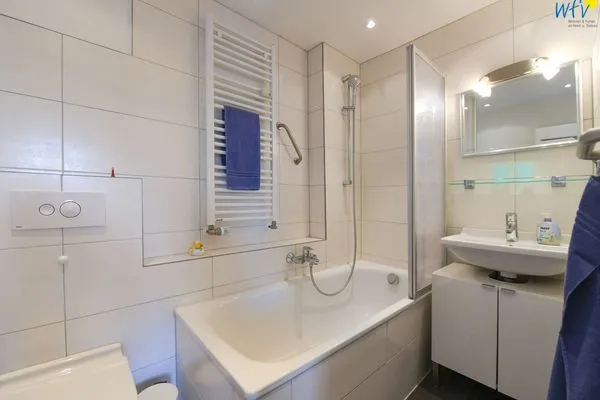Badezimmer Haus Solaris Ferienwohnung Westblick