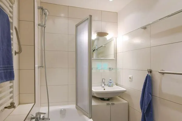 Badezimmer Haus Solaris Ferienwohnung Westblick