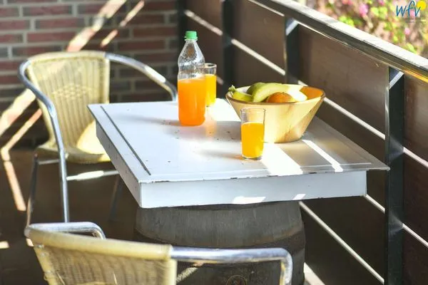 Balkon Haus Meinardi Ferienwohnung 1