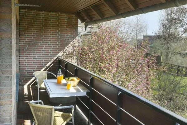 Balkon Haus Meinardi Ferienwohnung 1