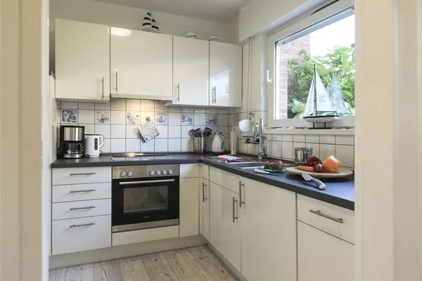 Küche / Küchenzeile Fischerhus Ferienhaus Fischerhus Wangerooge