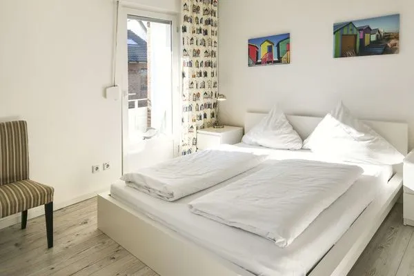 Schlafzimmer Fischerhus Ferienhaus Fischerhus Wangerooge