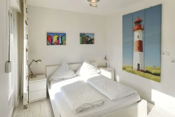 Schlafzimmer Fischerhus Ferienhaus Fischerhus Wangerooge