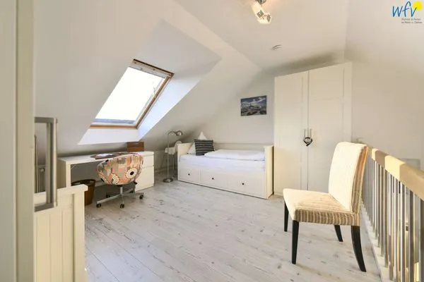 Schlafzimmer Fischerhus Ferienhaus Fischerhus Wangerooge